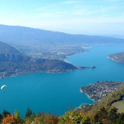 lake annecy paragliding tour