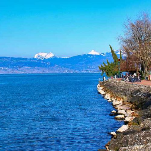 evian lake