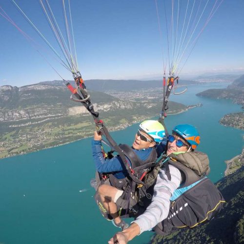 paragliding flght adult