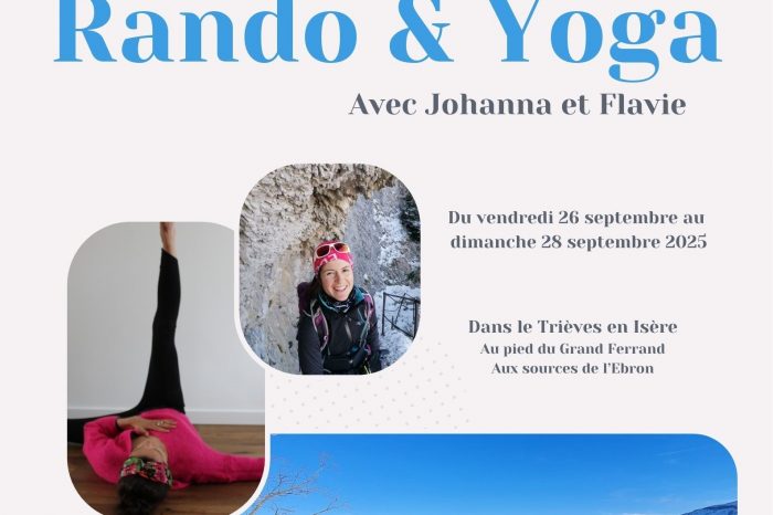Rando & Yoga avec Johanna et Flavie
