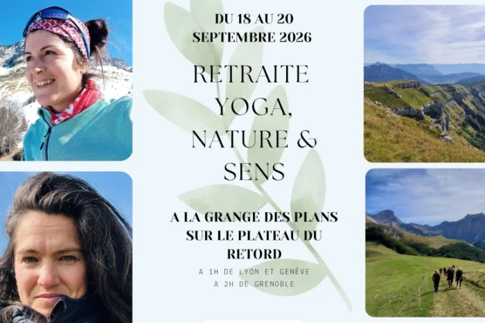 RETRAITE YOGA, NATURE & SENS